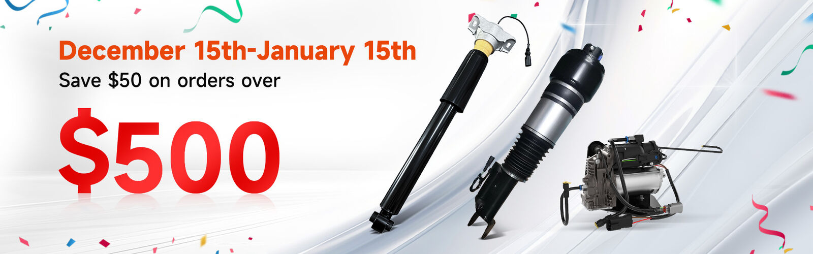 Amortiguador de choque del aire