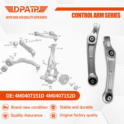 Brazo de control inferior delantero 4M0407151D 4M0407152D para Audi Q7 Q8 A8 D5 Porsche Cayenne Brazo de control del mercado de repuestos