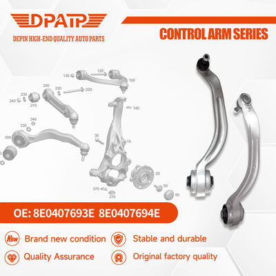 Las partes de suspensión del vehículo 8E0407693E 8E0407694E 4D0407693E 4D0407694AC OE brazo de control de reemplazo para el Audi A6 C5 VW Passat