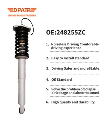 Kit de coilover personalizado para amortiguador delantero 248255 con amortiguador inductivo para Maserati Quattroporte M139 2007-