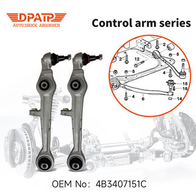 Suspensión delantera del coche brazos de control inferiores 4B3407151C para Audi A6 C5 VW Passat