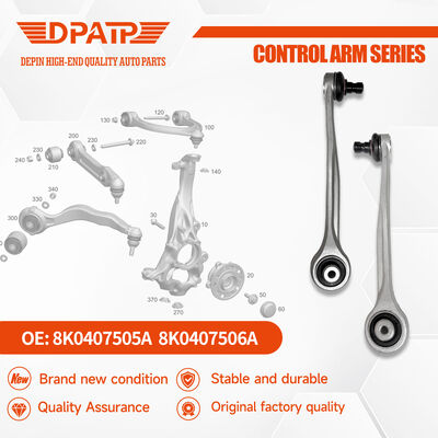 Brazo de control de venta al por mayor de fábrica 8K0407505A 8K0407506A Brazo de control de eje para Audi A4 B8 Q5 Porsche Macan